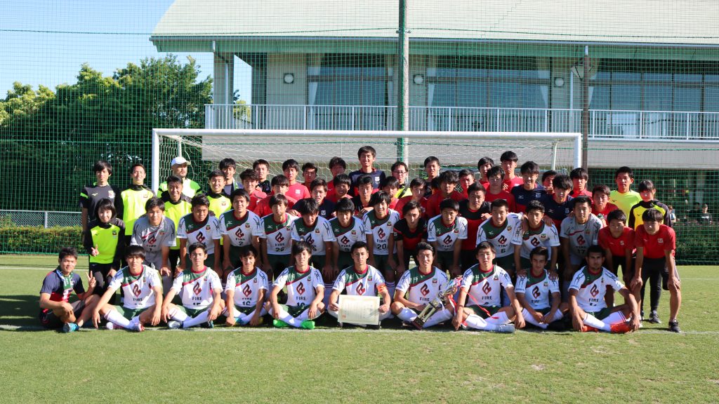 第65回東海学生サッカートーナメント 優勝 常葉大学(2年連続5回目)