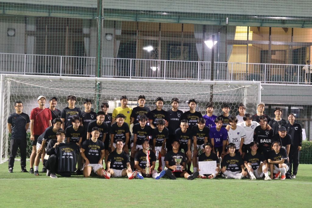 『第72回 東海学生サッカートーナメント』優勝　中京大学