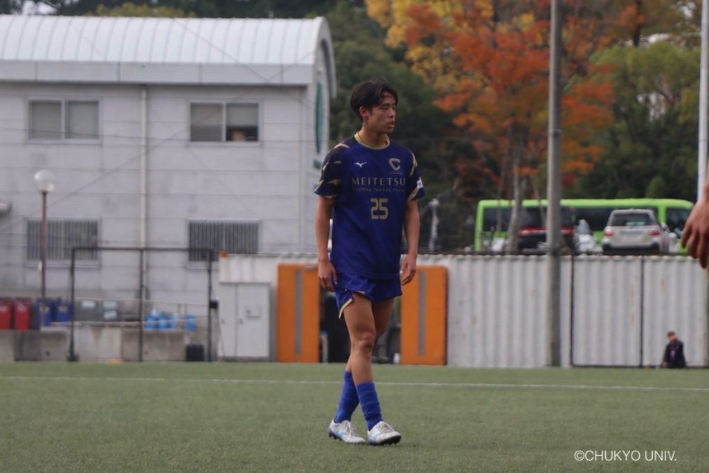 中京大 岩本 悠庵 選手 2029/30シーズンよりヴィッセル神戸 加入内定のお知らせ
